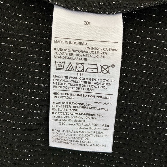 Old Navy High-Waisted Rib-Knit Shine Maxi Skirt Size 3X NWT - Picture 9 of 9